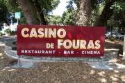Bandeau ajouré textes lumineux casino fouras